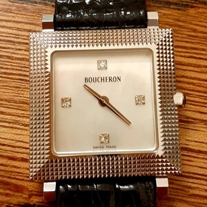 BOUCHERON ブシュロン ディアマン 腕時計 18K 