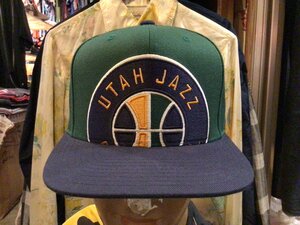 MITCHELL & NESS UTAN JAZZ BASEBALL CAP SIZE FREE ミチェル アンド ネス ユタ ジャズ ベースボール キャップ NBA バスケットボール 帽子