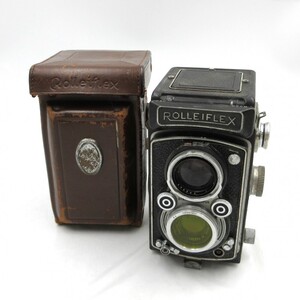 1円〜 ROLLEIFLEX ローライフレックス Carl zeiss tessar 3.5 75mm /Heidomat 1:2.8 75mm 二眼レフカメラ 動作未確認 y52-3373051【Y商品】