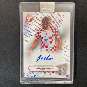 2024 Topps Pristine Road To UEFA Euro Josko Gvardiol Auto 直筆サインカード ヨシュコ・グヴァルディオール