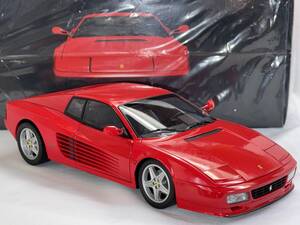 未展示品 京商 1/18 フェラーリ 512TR レッド Kyosho Ferrari 512TR Red, New condition 08423R (検 F355 テスタロッサ エンツォ F40) 