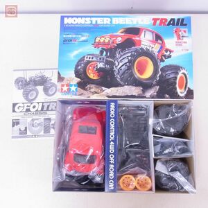 一部組立途中 タミヤ 1/14 モンスタービートル トレイル GF-01 TR シャーシ 電動RC 4WDオフロードカー ITEM 58672 TAMIYA 現状品【40