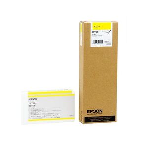 【新品】（まとめ） エプソン EPSON PX-P／K3インクカートリッジ イエロー 700ml ICY58 1個 〔×3セット〕