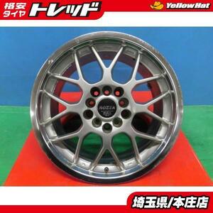 ドリケツ 中古 PIAA ROZZA 16インチ ホイール 7j 5H114.3/100 +48 4本セット シルビア スカイライン マーク2 クレスタ チェイサー ローレル