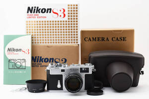 【ほぼ未使用】Nikon S3 2000 Limited Rangefinder Film Camera 50mm f/1.4 ニコン レンジファインダー リミテッド #056