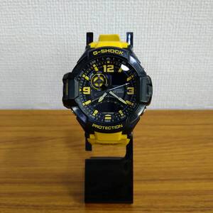 時計 腕時計 CASIO G-SHOCK GA-1000 カシオ Gショック ジーショック ブラック イエロー 電池切れ ジャンク 動作未確認 H241128-51