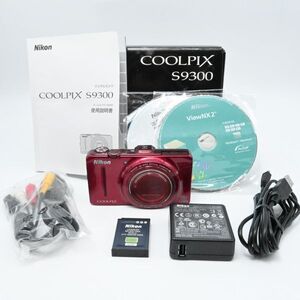 Nikon デジタルカメラ COOLPIX (クールピクス) S9300 インペリアルレッド S9300RD