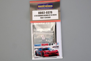 ホビーデザイン HD02-0379 1/24 ザナヴィ ニスモ ニスモ GT-R(R34) (タミヤ 24268用)（エッチングパーツ+メタルパーツ+レジン）