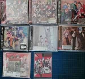 B-PROJECT THRIVE 初回限定 CD7枚セット[Love Shuffle Red/Wrap Wrap/GLORIA/獅子堂/無敵デンジャラス他]チェキ Bプロ スライブ 缶バッジ