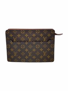 LOUIS VUITTON◆ポシェット・オム_モノグラム・キャンバス_BRW/PVC/BRW/総柄