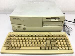 NEC PC-9821 Ra43 PC9821RA43YZ パーソナルコンピューター PC レトロ + 純正 キーボード CMP-6D1Y7 / 通電確認のみ E