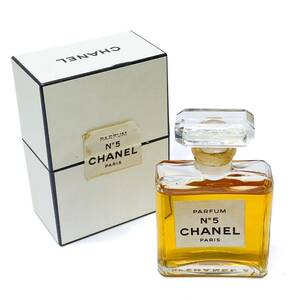 ♪ 残量多 CHANEL シャネル 香水 オードパルファム PARFUM No.5 N°5 14ml ミニボトル 箱付き レデース フレグランス 