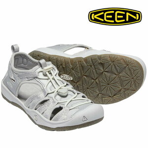 定価6050円 美品★箱付 キーン KEEN モキシー サンダル 1018363 ジュニアシューズ サンダル KIDS 子供 15cm シルバー