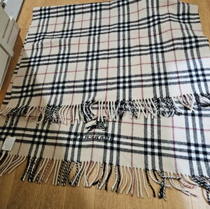 Burberry バーバリー マフラー 65cm×120cm ウール100％