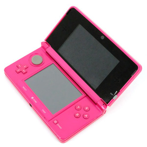 【中古】任天堂 ニンテンドー3DS グロスピンク CTR-S-PDBA 本体のみ 液晶画面いたみ [管理:1350012239]