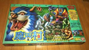 【新品】バンダイ　ジョイファミリー「魔界村　ゲーム」箱イタミボードゲーム