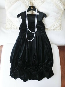 フォクシー VELOUR NOIR by FOXEY NEW YORK◆ドレス ワンピース◆３８◆結婚式 二次会 パーティー◆マタニティードレス