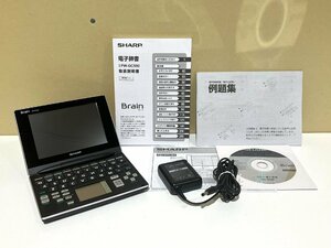 【S45429】SHARP　シャープ　電子辞書　PW-GC590　通電確認済み　動作未確認　※ジャンク品