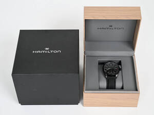 HAMILTON ハミルトン Quartz クオーツ カーキ フィールド 40mm H68401735 腕時計 ブラック