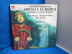 管1694【輸入盤 未視聴レコード】リタ・シュトライヒ アルトゥールローター ORFEO E EURIDICE 3枚組 30 33140-7