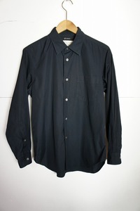 Johnbull ジョンブル Makerhood Shirt メーカーフッド 長袖 シャツ 13402 黒 ブラック サイズS 408N