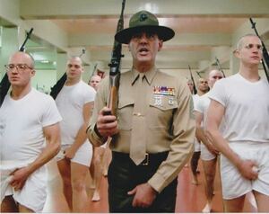 フルメタルジャケット　Full Metal Jacket Ronald　Lee Ermey　直輸入、写真　約20.3x25.4cm　23017