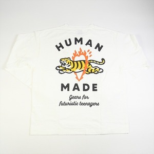 HUMAN MADE ヒューマンメイド 23SS GRAPHIC L/S T-SHIRT #03 WHITE タイガーロンT HM25CS029 白 Size 【S】 【新古品・未使用品】 20777961