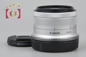 【中古】Canon キヤノン RF-S 18-45mm f/4.5-6.3 IS STM シルバー