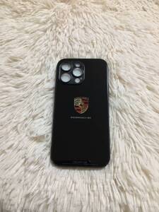 iPhoneアイホン13Pro/13Promax/14Pro/14Promax　ポルシェ／Porsche　強化ガラス耐衝撃ケース保護カバー