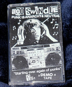 100 SWINDLE Starting Over Again Of Punks カセット