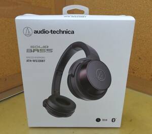 C9★audio-technica◆イヤホン・ヘッドホン SOLID BASS ATH-WS330BT BK★未使用