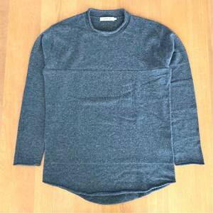 ◆NONNATIVE◆Roll Neck Wool Sweater Knit グレー 1 ノンネイティブ ロールネック ニット ウール セーター NN-K2806