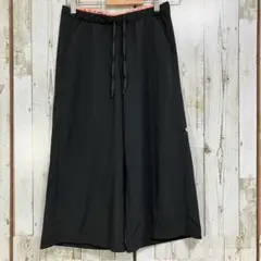 ☆ROXY ロキシー☆七分丈パンツ M ワイド 薄手 ブラック 柔らかい