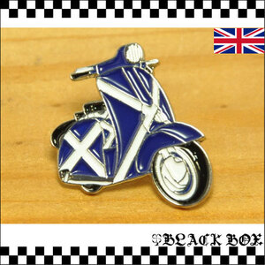 英国インポート Pins ピンズ ピンバッジ ラペルピン Lambretta ランブレッタ VESPA ベスパ スコットランド MODS モッズ イギリス UK GB 450