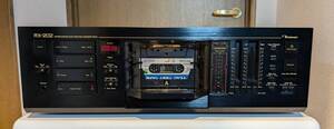  ☆ナカミチ　Nakamichi　カセットデッキ RX-202　動作品　メンテナンス済　綺麗な方♪カセット反転するオートリバース！　☆