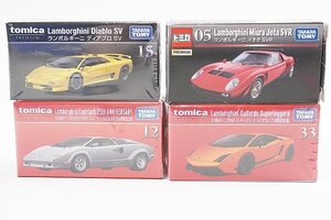 TOMICA トミカプレミアム ランボルギーニ ガヤルド スーパーレジェーラ トミカプレミアム発売記念仕様 / イオタ SVR など4点セット