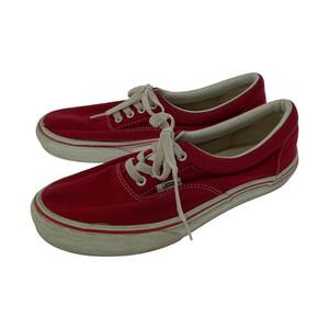 VANS バンズ ローカット スニーカー size25CM/レッド