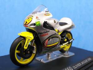 #29 YAMAHA YZR250 OLIVIER JACQUE 2000 ヤマハ 1/24 デアゴスティーニ チャンピオンバイク 送料410円 同梱歓迎 追跡可 匿名配送