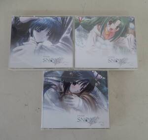 D00166072/◯CD2枚組x3/「ドラマCD SNOW ～スノー～ Vol.1～3 セット」