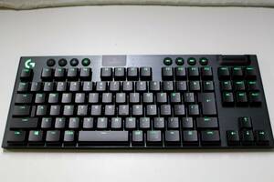 26 logicoolロジクール◆G913TKL◆LIGHTSPEEDテンキーレス ワイヤレスRGBメカニカル ゲーミング キーボード◆ブラック系◆動作確認OK