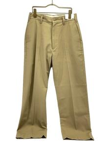 The Shinzone◆ザシンゾーン/20SMSPA58/HIGH WEST CHINO/ボトム/36/コットン/ベージュ/無地