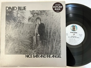 ■USオリジ■DAVID BLUE-デヴィッド・ブルー/NICE BABY AND THE ANGEL 1973年 白アサイラム HYPEステッカー！