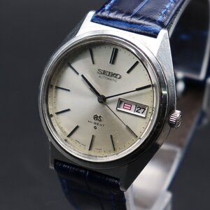 SEIKO 56GS HI-BEAT グランドセイコー ハイビート 5646-7010 Cal.5646A 自動 25石 1971年 諏訪 GSメダリオン デイデイト 新品ベルト メンズ