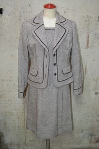 クレージュ　courreges　ジャケット　ワンピース　スーツ　セットアップ　40 D4863