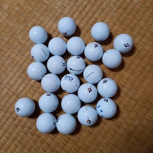 ブリジストン　ツアー B XS　2024　ロストボール　24個　BRIDGESTONE TOUR B XS 