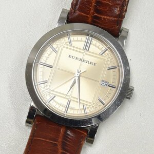 1円 可動品 腕時計 バーバリー BURBERRY BU1356 クォーツ メンズ 同梱不可