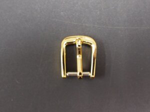 中古 セイコー シチズン カシオ 汎用 尾錠 美錠 ピンバックル 色: ゴールド 幅: 8mm 管理No.31626