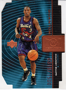 1998-99 UPPERDECK NEXTWAVE QUANTUM CHAUNCEY BILLUPS /1500