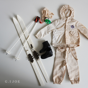 超 希少 激 レア 1965 当時物 GI JOE BY HASBRO SKI PATROL G.I. ジョー JAPAN ハスブロ スキー パトロール 小物 スキーヤー 服 グッズ