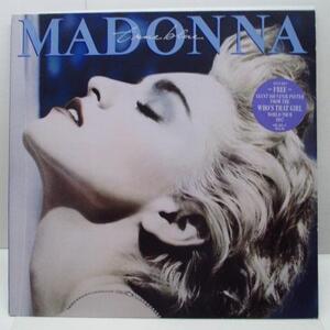 MADONNA-True Blue (UK/EU Orig.LP+Poster)